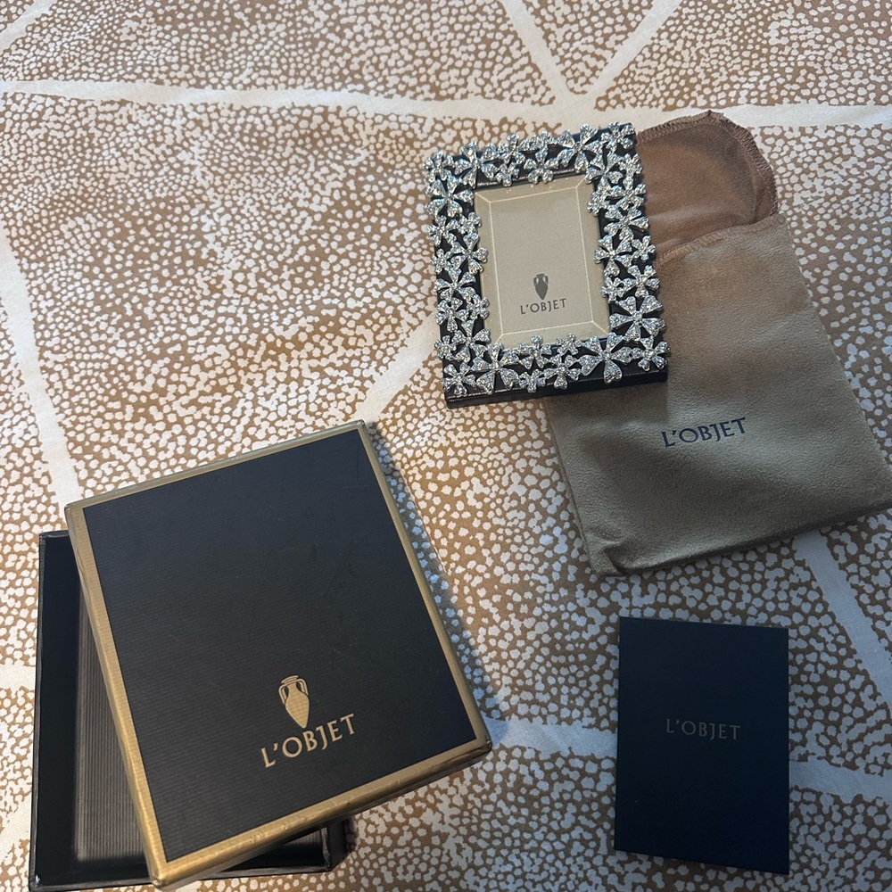 L'Objet Silver Photo Frame